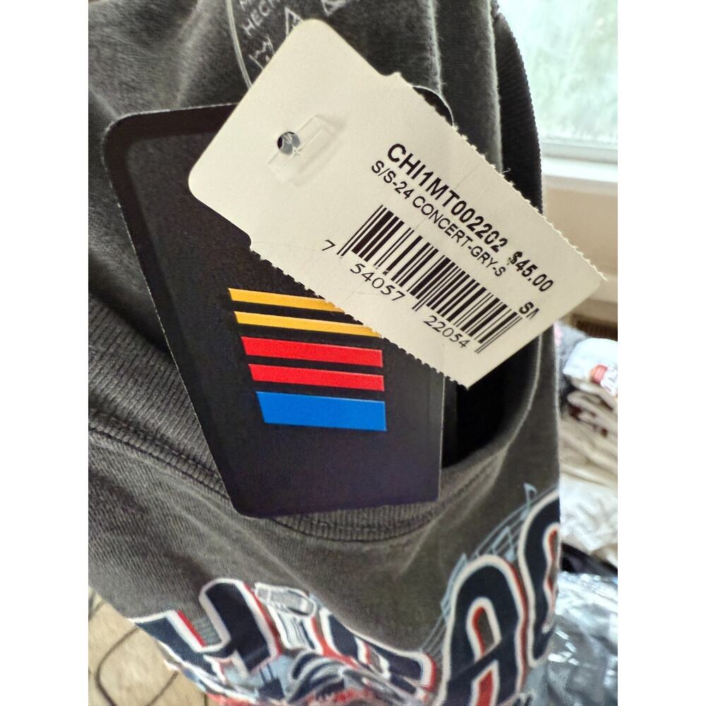 NASCAR Chicago Street Race Weekend Concert T Shirt Size Small 2024 Grey New - Picture 8 of 8